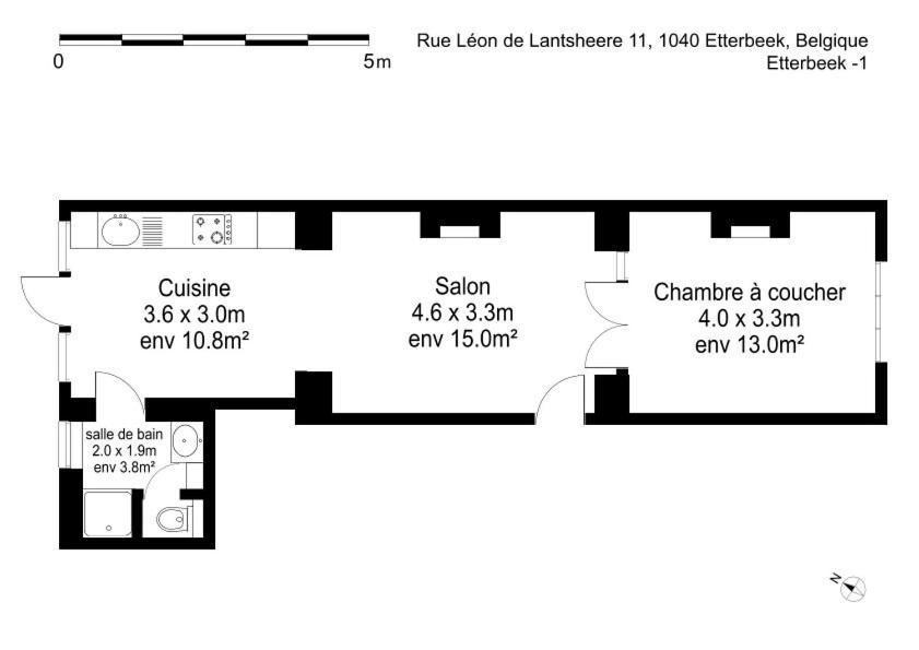 Apartment In Brussels, Lantsheere By Homenhancement Sa 외부 사진